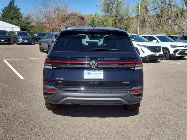 new 2025 Volkswagen Taos car, priced at $29,496