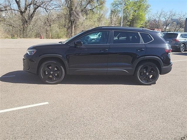 new 2025 Volkswagen Taos car, priced at $29,496
