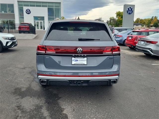 new 2024 Volkswagen Atlas car, priced at $43,898