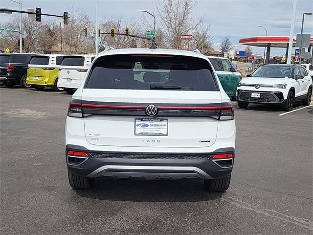 new 2025 Volkswagen Taos car, priced at $32,579