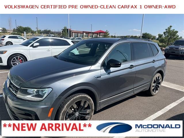 used 2021 Volkswagen Tiguan car, priced at $24,570