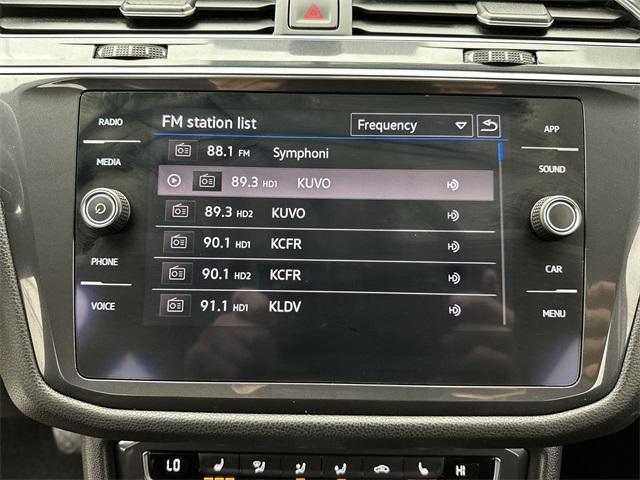 used 2021 Volkswagen Tiguan car, priced at $19,560