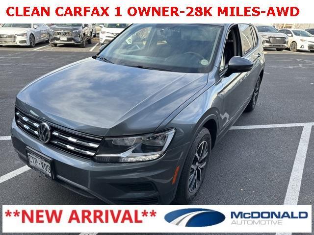 used 2021 Volkswagen Tiguan car, priced at $19,970