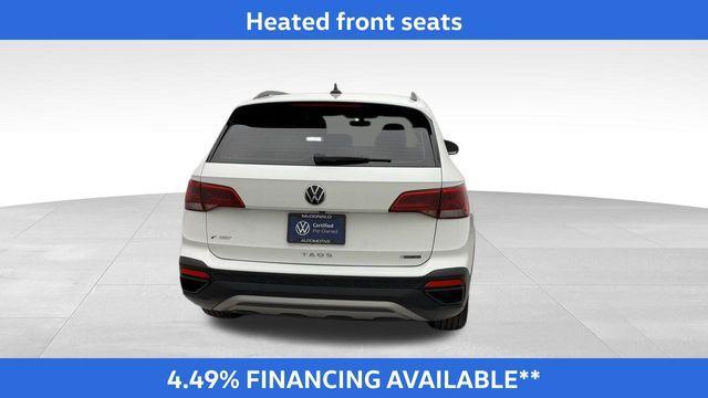 used 2023 Volkswagen Taos car, priced at $21,571