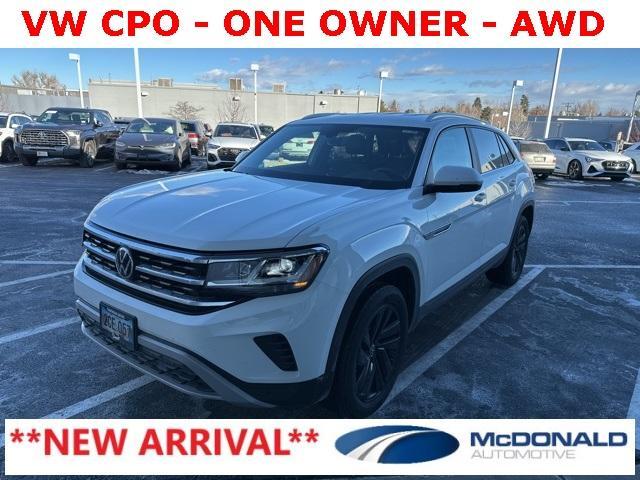 used 2023 Volkswagen Atlas Cross Sport car, priced at $30,970