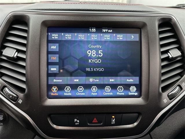 used 2021 Jeep Cherokee car, priced at $22,480
