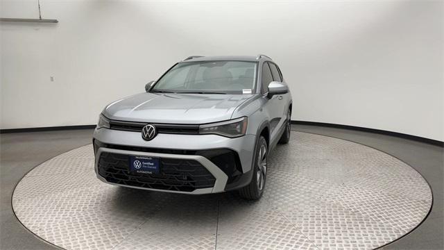 used 2025 Volkswagen Taos car, priced at $27,700