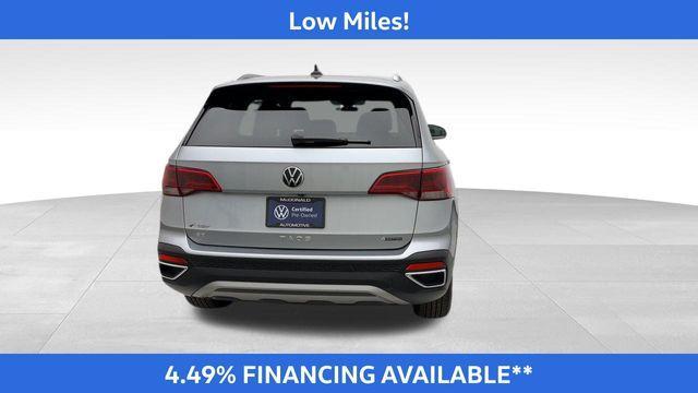 used 2024 Volkswagen Taos car, priced at $24,300