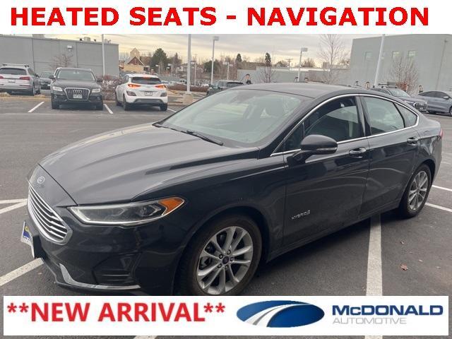 used 2019 Ford Fusion Hybrid car, priced at $16,570