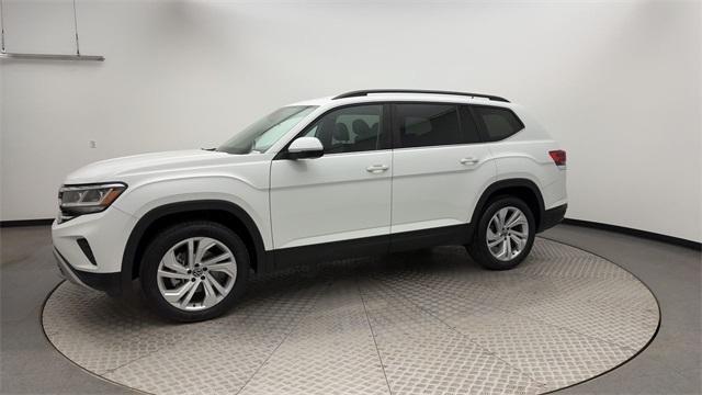 used 2021 Volkswagen Atlas car, priced at $28,570