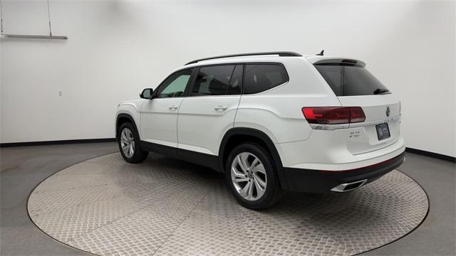 used 2021 Volkswagen Atlas car, priced at $28,570