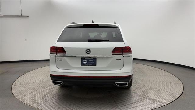 used 2021 Volkswagen Atlas car, priced at $28,570