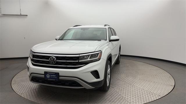 used 2021 Volkswagen Atlas car, priced at $28,570