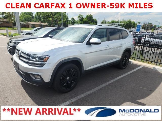used 2019 Volkswagen Atlas car, priced at $22,668