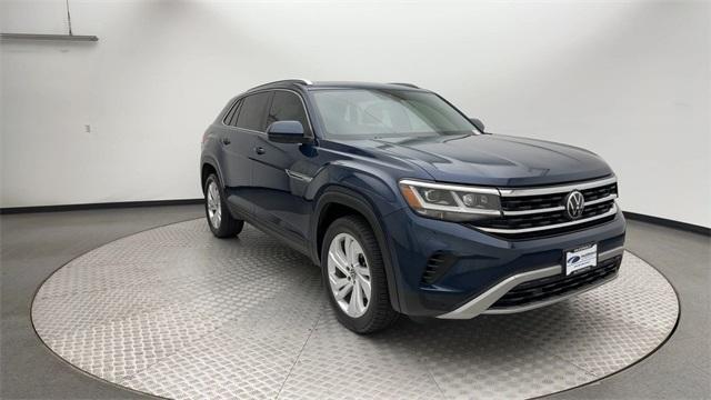 used 2021 Volkswagen Atlas Cross Sport car, priced at $23,100