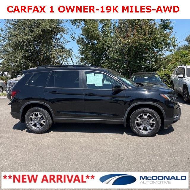 used 2022 Honda Passport car, priced at $35,446