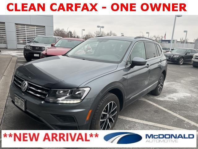 used 2021 Volkswagen Tiguan car, priced at $19,570