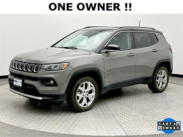 used 2022 Jeep Compass car, priced at $23,276