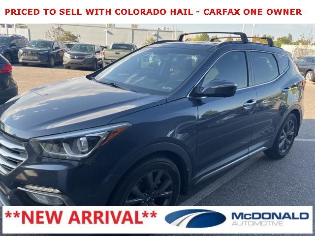 used 2017 Hyundai Santa Fe Sport car, priced at $14,570