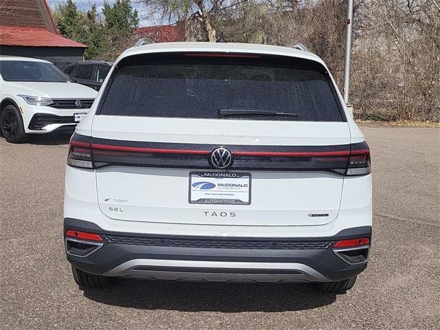 new 2025 Volkswagen Taos car, priced at $32,579