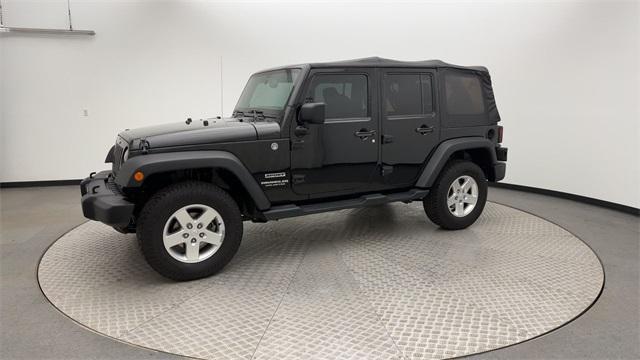 used 2014 Jeep Wrangler Unlimited car, priced at $17,270