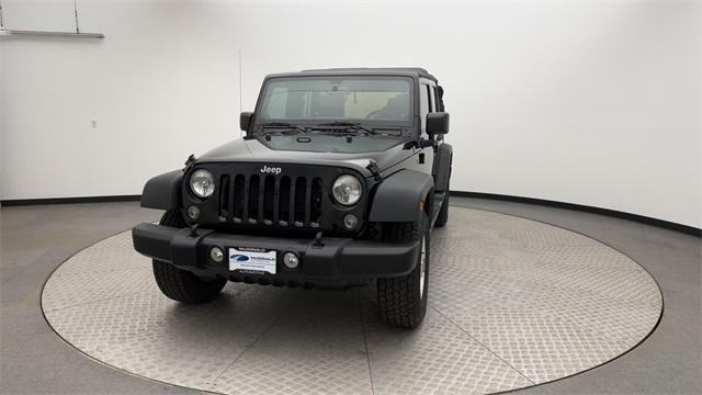 used 2014 Jeep Wrangler Unlimited car, priced at $17,270