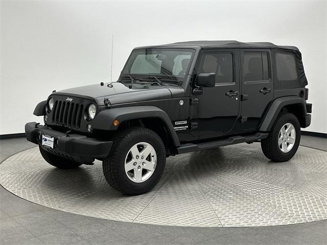 used 2014 Jeep Wrangler Unlimited car, priced at $17,270