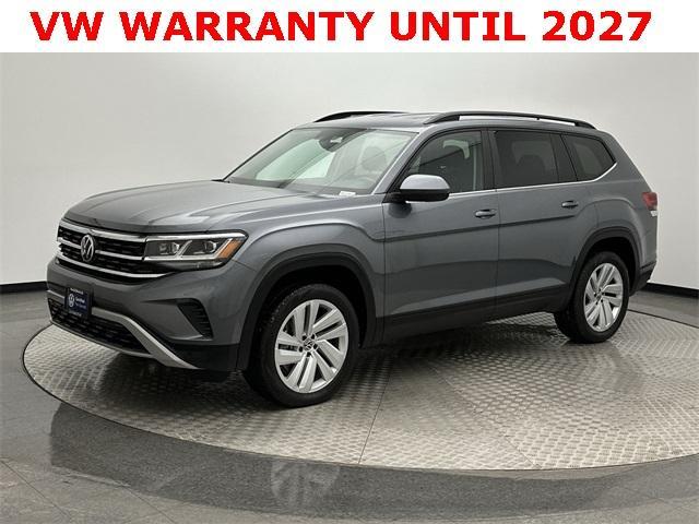 used 2021 Volkswagen Atlas car, priced at $29,270