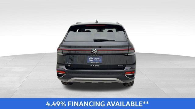 used 2025 Volkswagen Taos car, priced at $26,800