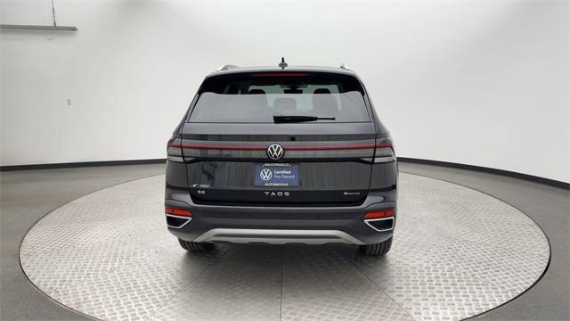 used 2025 Volkswagen Taos car, priced at $29,499
