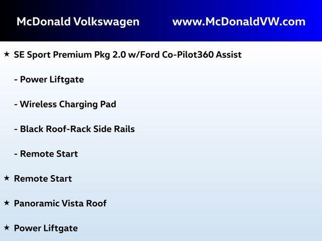 used 2020 Ford Escape car, priced at $18,500