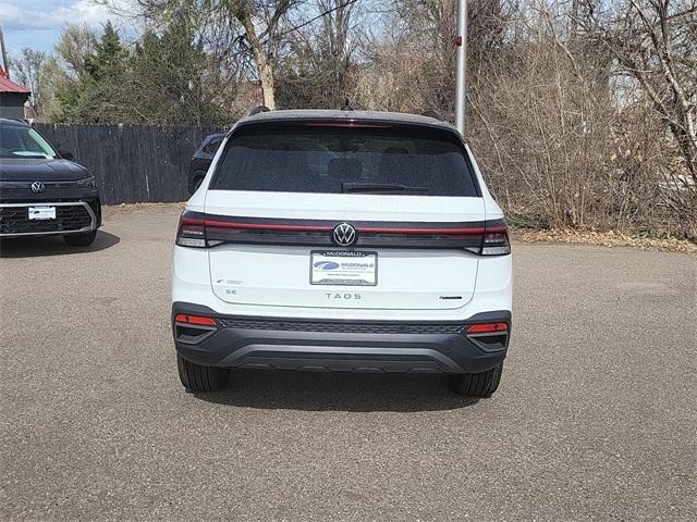 new 2025 Volkswagen Taos car, priced at $29,821