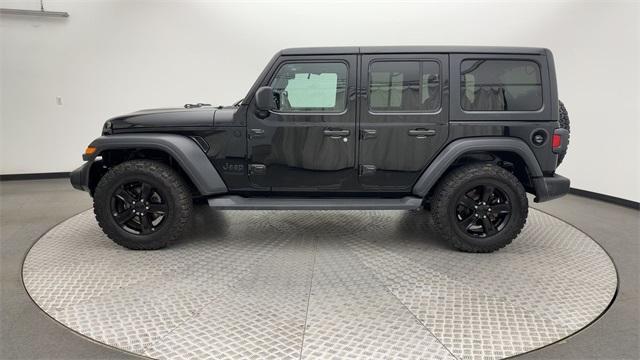 used 2020 Jeep Wrangler Unlimited car, priced at $30,200