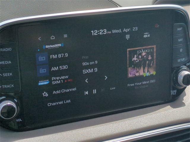 used 2020 Hyundai Santa Fe car, priced at $19,900