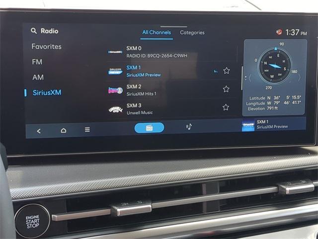 new 2025 Hyundai Santa Fe car, priced at $38,879