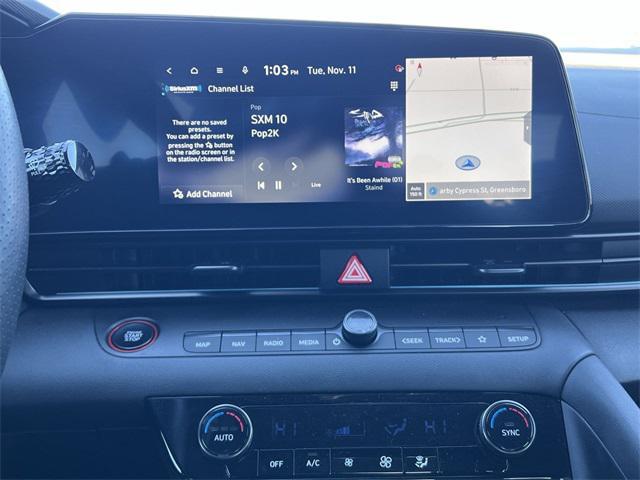 used 2025 Hyundai Elantra car, priced at $24,576