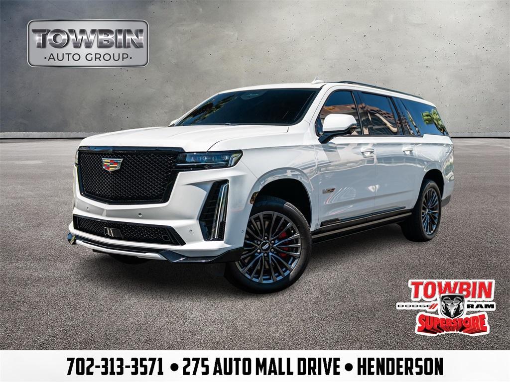 used 2023 Cadillac Escalade ESV car, priced at $129,998