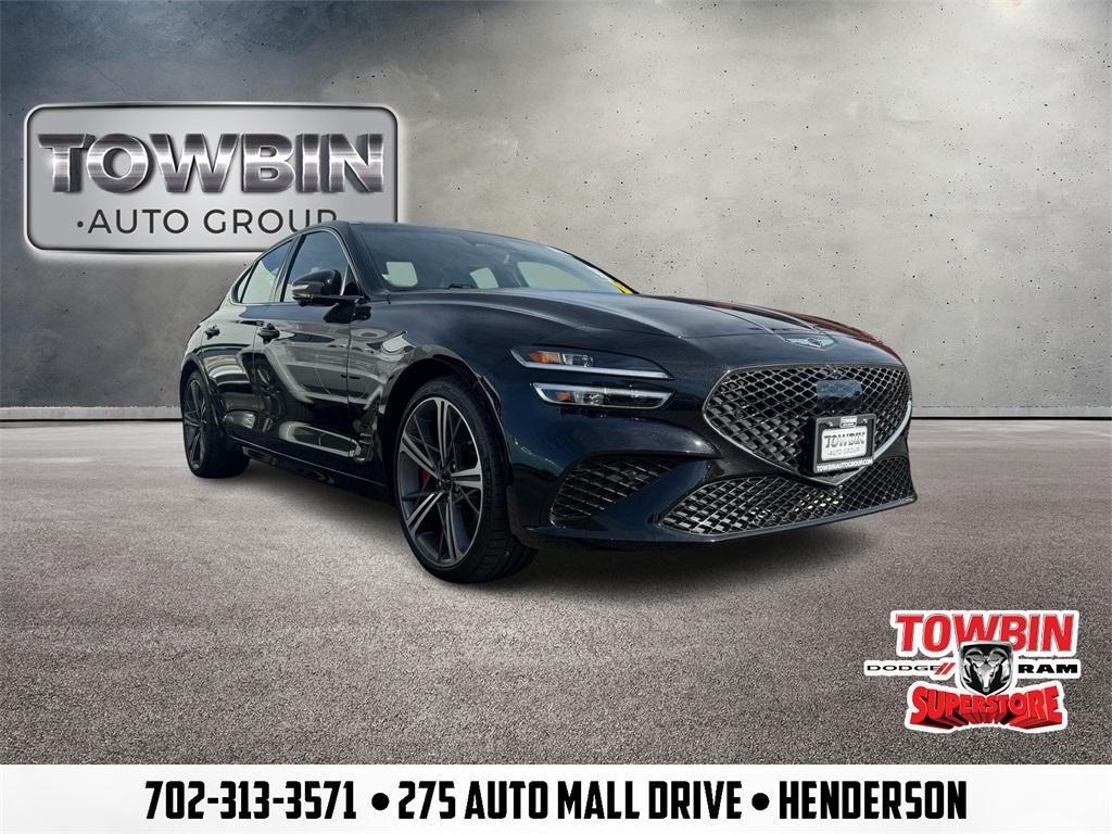 used 2024 Genesis G70 car, priced at $43,890
