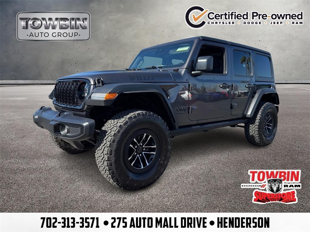 used 2024 Jeep Wrangler car, priced at $49,999