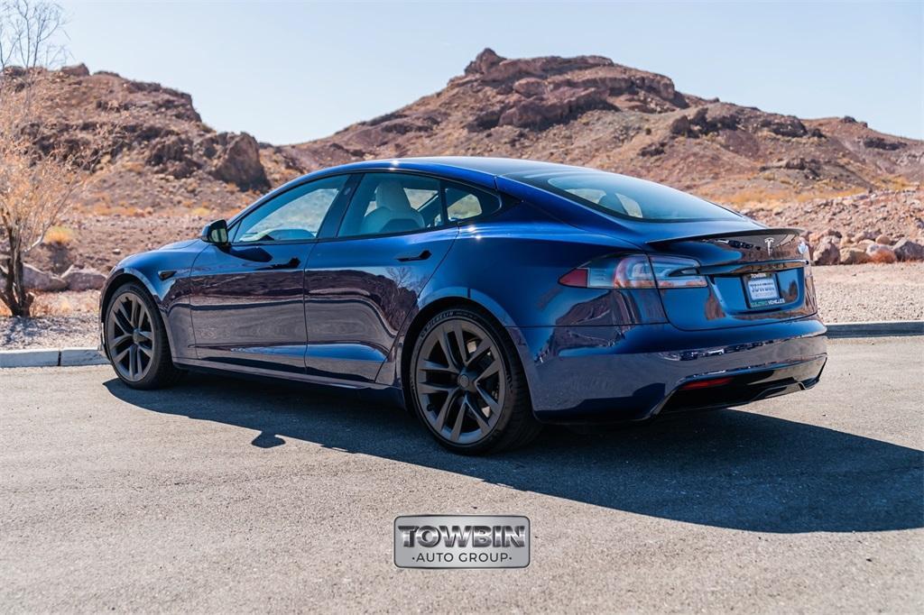 used 2021 Tesla Model S car, priced at $56,999