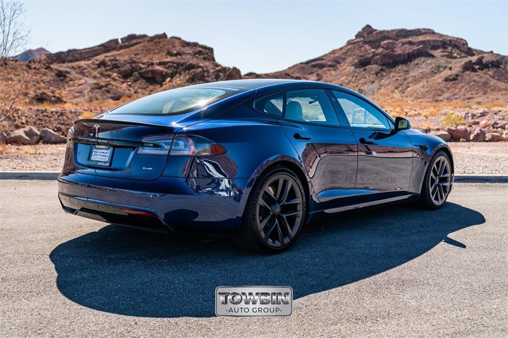 used 2021 Tesla Model S car, priced at $56,999