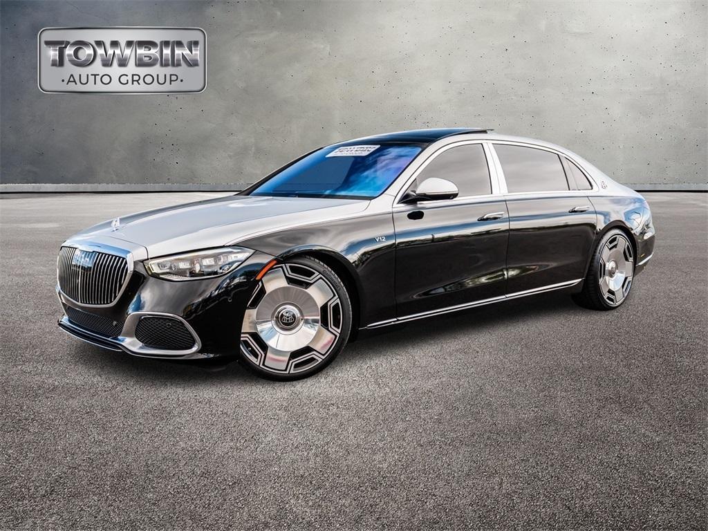 used 2021 Mercedes-Benz Maybach S 580 car, priced at $129,900