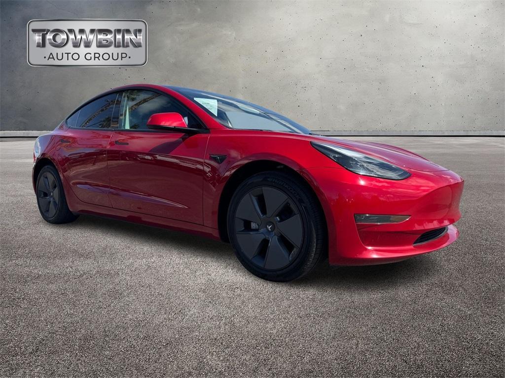 used 2023 Tesla Model 3 car, priced at $30,999