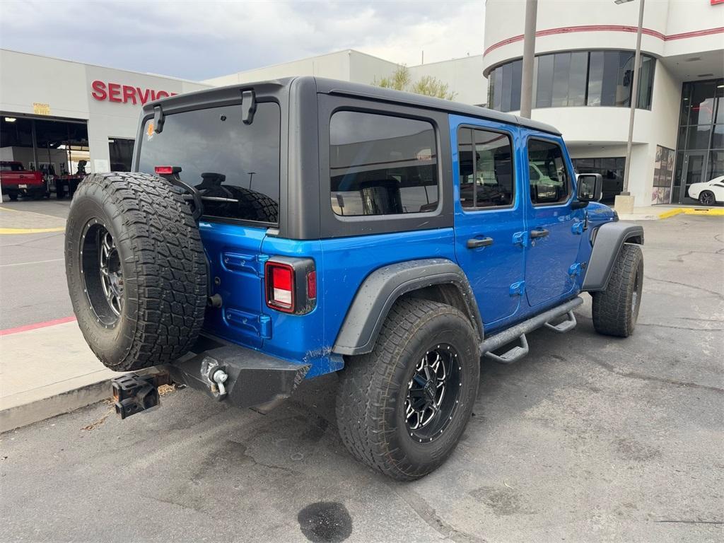used 2021 Jeep Wrangler Unlimited car, priced at $27,990