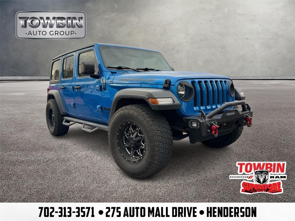 used 2021 Jeep Wrangler Unlimited car, priced at $27,990
