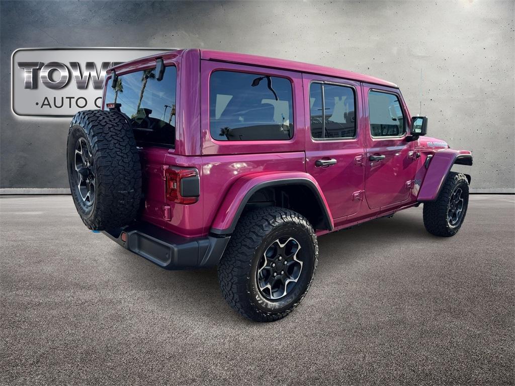 used 2021 Jeep Wrangler Unlimited 4xe car, priced at $39,950