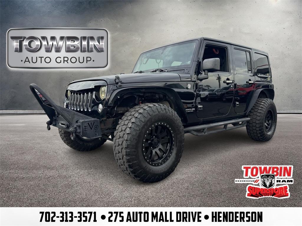used 2014 Jeep Wrangler Unlimited car, priced at $20,500