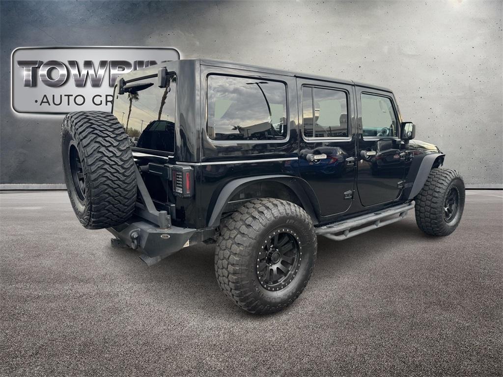 used 2014 Jeep Wrangler Unlimited car, priced at $20,500