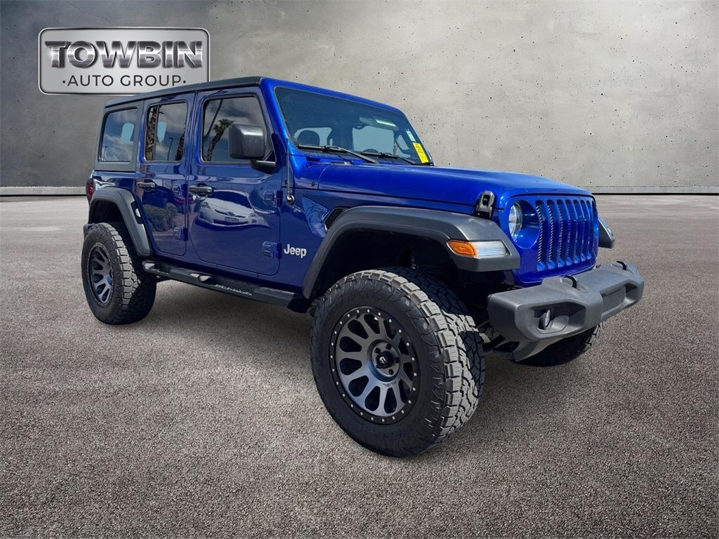 used 2018 Jeep Wrangler Unlimited car, priced at $28,987
