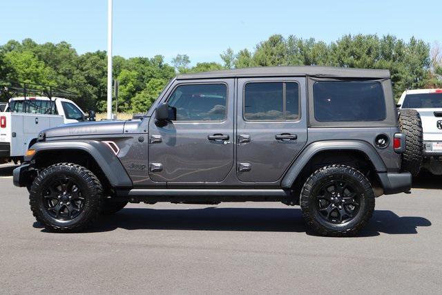used 2022 Jeep Wrangler Unlimited car, priced at $33,995